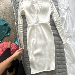 White body on midi dress!